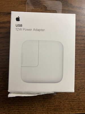 Apple 12W USB Power Adapter open box never used fast charge