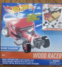 NEW Hot Wheels Wood Racers Bone Shaker car Build your own racer 2016. Brand New