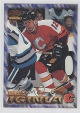 1997-98 Pacific Invincible NHL Regime Jarome Iginla #29 HOF 0t2