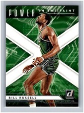 2021-22 Panini Donruss Bill Russell Power in the Paint #6 Insert NBA HOF Boston