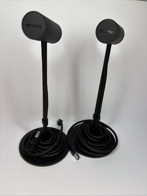 SET OF 2 Oculus Rift CV1 VR Virtual Reality Sensors 3P-A Genuine Oculus Sensor