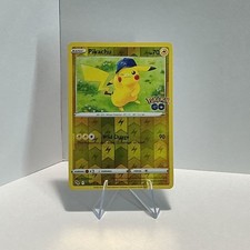 Pikachu 028/078 Near Mint Pokemon GO Reverse Holo Carta Pokemon TCG