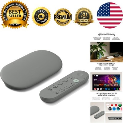 TV Streamer 4K - Fast Streaming Entertainment on Your TV with Voice Search Re...
