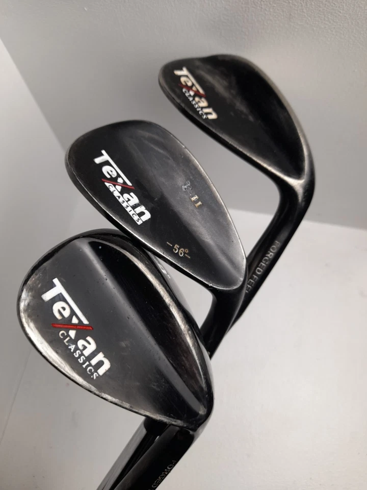 Texan Classic Black Oxide 52,56 & 60 Degree Wedge Set. - Image 2 of 4