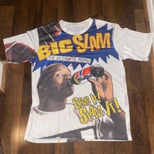 Vintage Pepsi Big Slam T-Shirt Grab It Slam It Shaq Diesel Drink Tee Men Medium