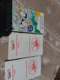 Newbury Official Race Cards October meetings 1985/88 & 89