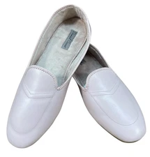 Daniel Green Shoes Womens Size 12 M Pink Leather Slip On Meg Slipper Shoes