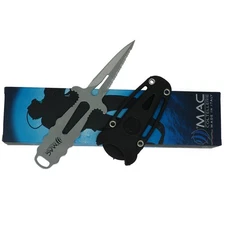 Walker by Mac Coltellerie APNEA 9 Scuba Diving Knife Stainless Steel Made In