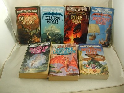 Margaret Weis 7 Books Death Gate Cycle Vintage Epic Fantasy