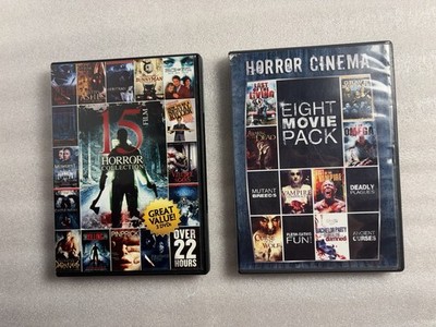 Horror - 23 Film Collection Lot Of 2 DVD - Deadly Plagues, Mesmerist, Bunny Man