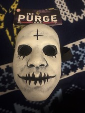TRICK OR TREAT THE PURGE ANARCHY KILLER HALLOWEEN FACE MASK COSTUME Brand New