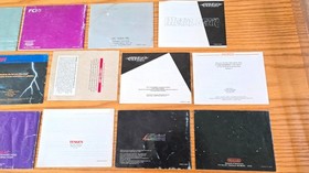 Lot of 14 Nintendo NES Manuals: Star Wars, Gauntlet, Hogan's Alley, Tetris. etc.