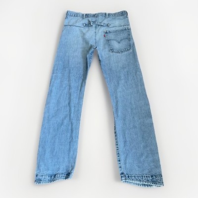 Levi s Cinch Engineered Twist Twister Vintage Y2K Jeans Blau Größe 35x34