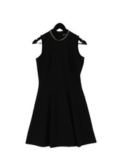 Superdry Bodycon Midi Dress S in Black