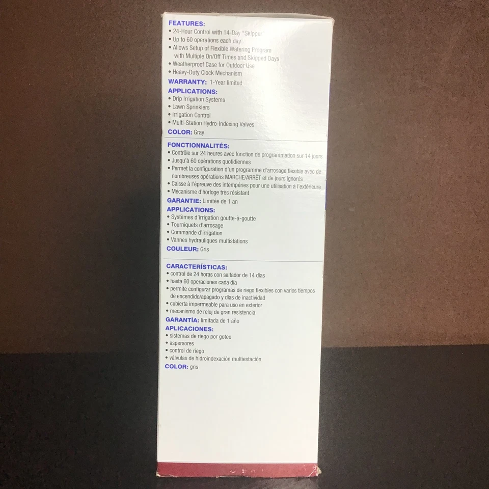 Intermatic  R8806P101D82 Automatic Sprinkler Timer Controller - Image 4 of 4