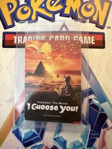 pokemon i choose you card pack the Movie: You! Pokemon: I Choose You! Promo