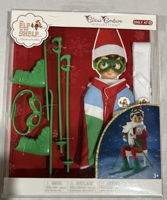 Elf on the Shelf Artic Ski Set Claus Couture Costume Outfit New Target Exclusive