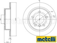 2X Bremsscheibe Metelli 23-1771C 2 Bremsscheiben FüR Mini