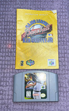 VTG Nintendo Major League Baseball Featuring Ken Griffey Jr. Nintendo 64w/Manual