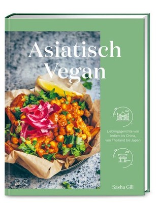 Asiatisch vegan | Sasha Gill | deutsch | Jackfruit and Blue Ginger