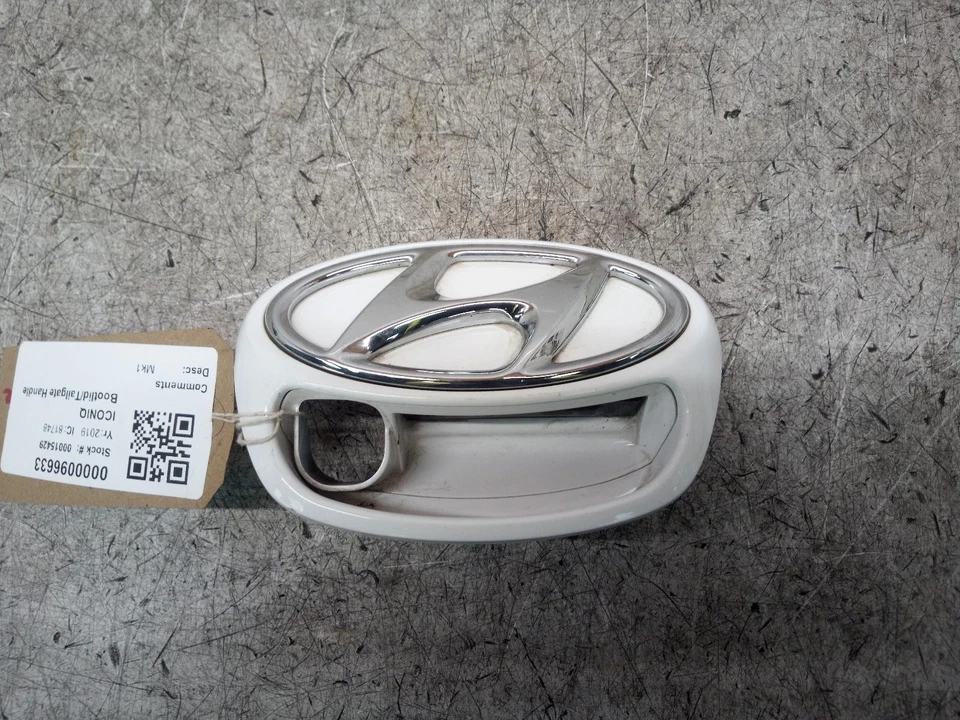 HYUNDAI IONIQ TAILGATE BOOT HANDLE 2016-2022 MK1 87371-G2500 #96633