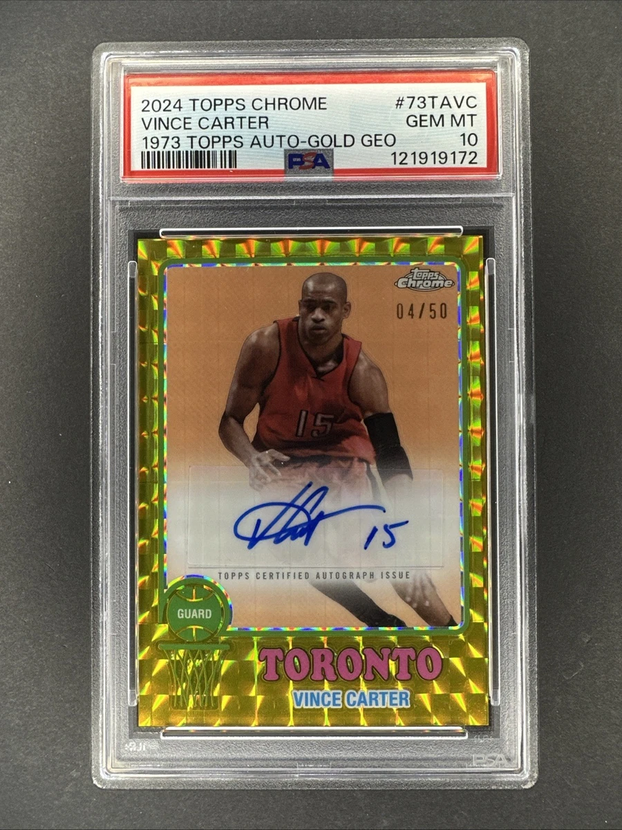 Vince Carter 10 Graded Basketball Sports Trading Cards