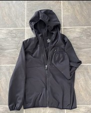 Under Armour Storm Youth Medium Black Hooded Full Zip Jacket