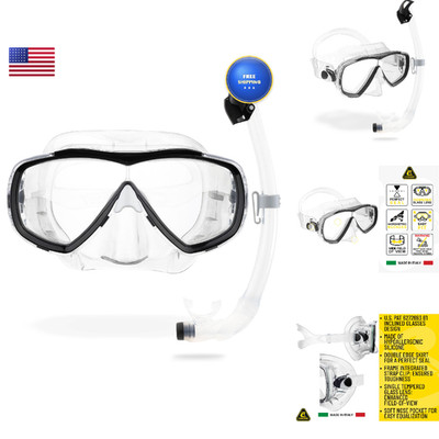 Cressi Dry Kits Clear/Black Dm550050