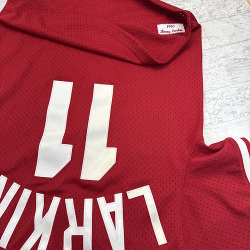 Camiseta deportiva Mitchell and Ness MLB Cooperstown 36 pequeña Barry Larkin de los Rojos de Cincinnati - Imagen 16 de 17
