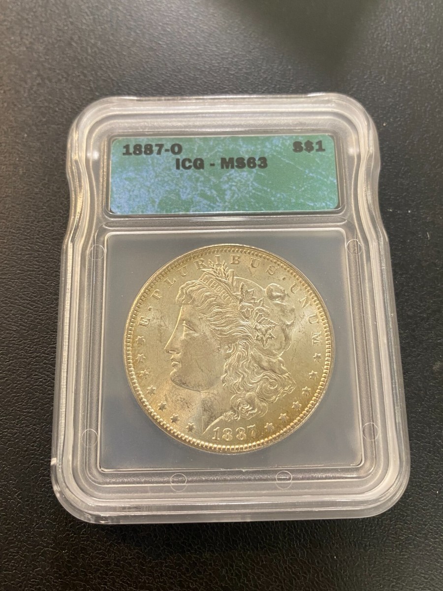 K*様 1887 Morgan Dollarモルガンダラー銀貨 MS63 PCG MS 63 Graded 1887 Year Morgan US Dollars (1878-1921) for sale | eBay