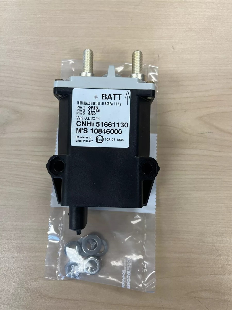 CNHi Relay 51661130, M'S 10846000, Terminal Torque of Screw 18Nm