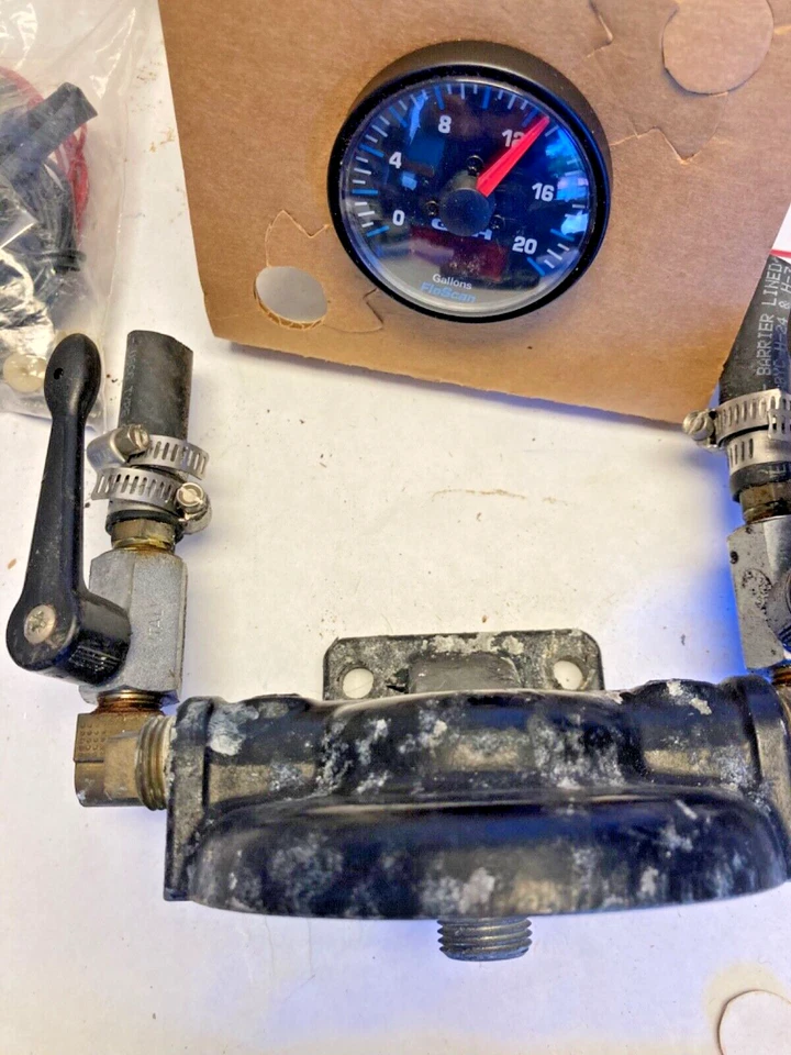 Floscan Fuel Gas Monitor Parts Vintage NO model number on Box Boat Yacht Gas - Image 3 of 4