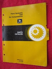 1980 JOHN DEERE PAINT SPRAYERS & AIR COMPRESSORS PARTS CATALOG MANUAL