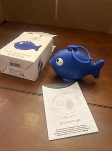 YOGA-SLEEP BABY HUSH PORTABLE WHITE NOISE SEA SOOTHER SOUND MACHINE BLUE FISH