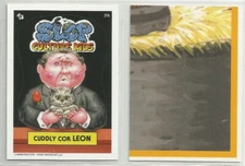 Slop Culture Kids 1 (Magic Marker) GPK "Parody Sticker" #25b CUDDLY COR LEON