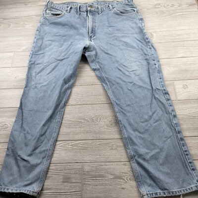 Carhartt B18-DST Traditional Fit Tapered Leg Blue Denim Jeans