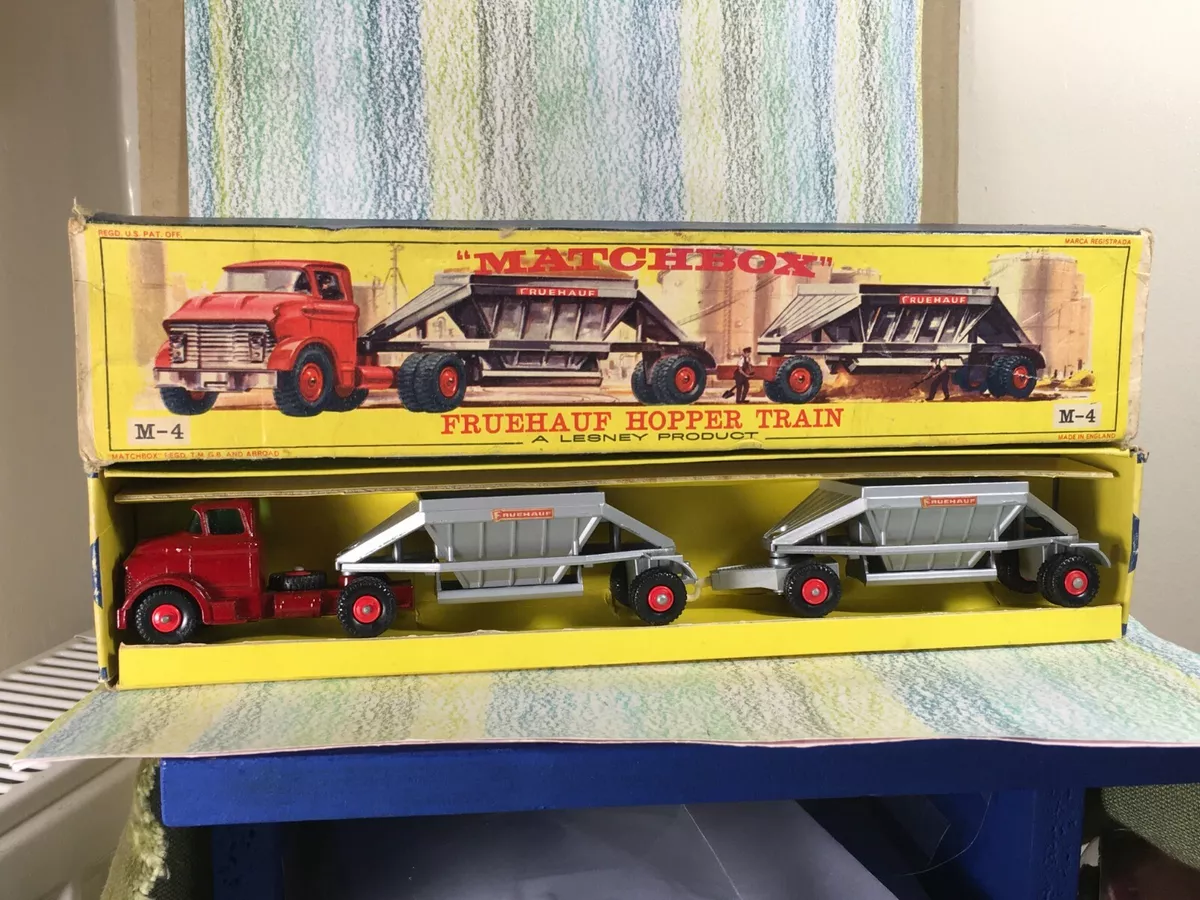 Matchbox fruehauf sales hopper train