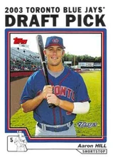 Aaron Hill 2004 Topps #678 Blue Jays DP ID:33605