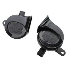 Hella 12v Twin Tone Trumpet Horn Kit High And Low Tone 011225841 For Audi Vw