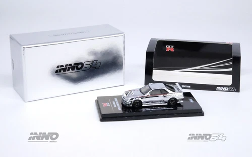 Inno64 Nissan GT-R R34 Nismo R-Tune GTR Bejing expo chrome black gold sliver - Picture 4 of 12