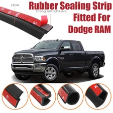 Door Seal Strip Kit Rubber Weather Draft Wind Noise Reduction For Dodge RAM