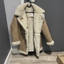 Urban Outfitters Faux Sheepskin Fur Lined Jacket Size Xs Brand New With Tags