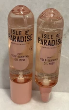 2 Isle Of Paradise Light Self-Tanning Oil Mist Hello Sun-Kissed Glow 6.76 oz