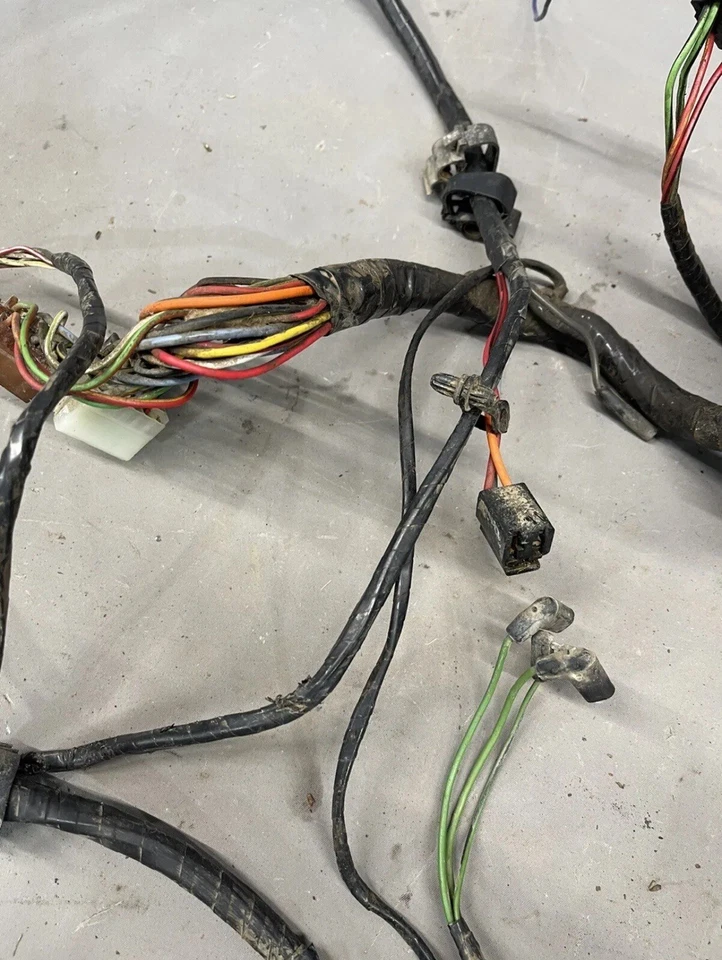 Ford Galaxie 1967 1968 cortafuegos faros cableado arnés faros lámpara original Foto 4 de 4