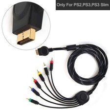 HD Retrovision PlayStation 2/3 PS2/PS3 Premium YPbPr Component Video Cable