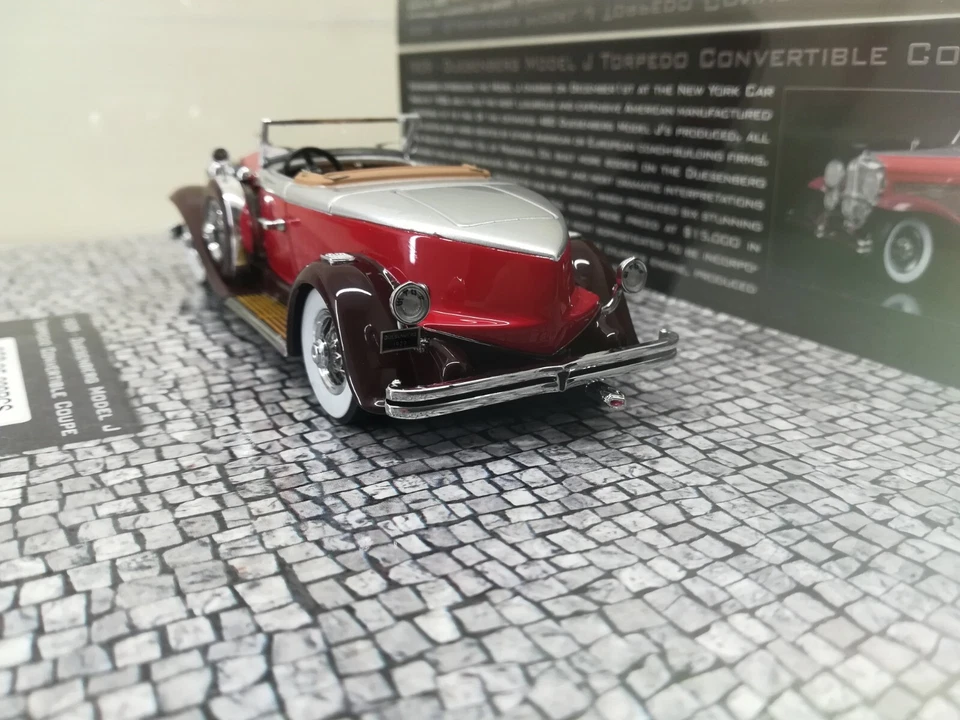 MINICHAMPS 1:43 - DUESENBERG Model J Torpedo - 1929 - Immagine 3 di 4