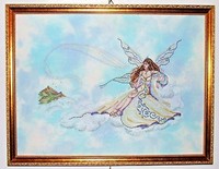Sale Complete X Stitch Kit over The Rainbow Rl29 By Passione Ricamo Sale Complete X Stitch Kit over The Rainbow Rl29 By Passione Ricamo