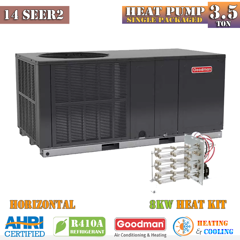 Goodman Heat Pump Goodman Aruf Goodman Ton 14 Seer Heat Pump System