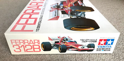 TAMIYA 1/12 FERRARI 312B F1 Racing Car Plastic Model Kit Big Scele