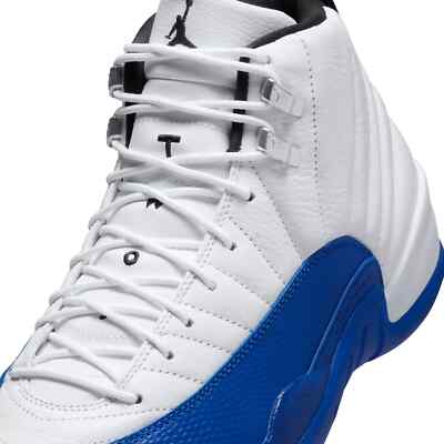 Nike Air Jordan 12 Retro White and Game Royal CT8013-140 Men's